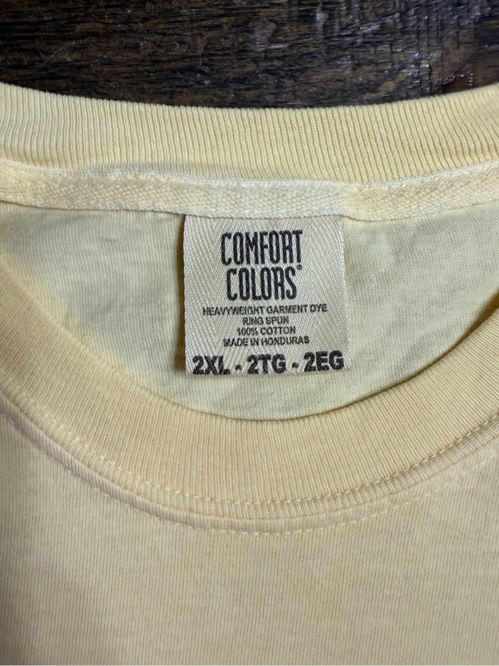 Comfort Colors Butter Yellow "Everything Hallelujah" Short Sleeve Tee - Picture 2 of 6